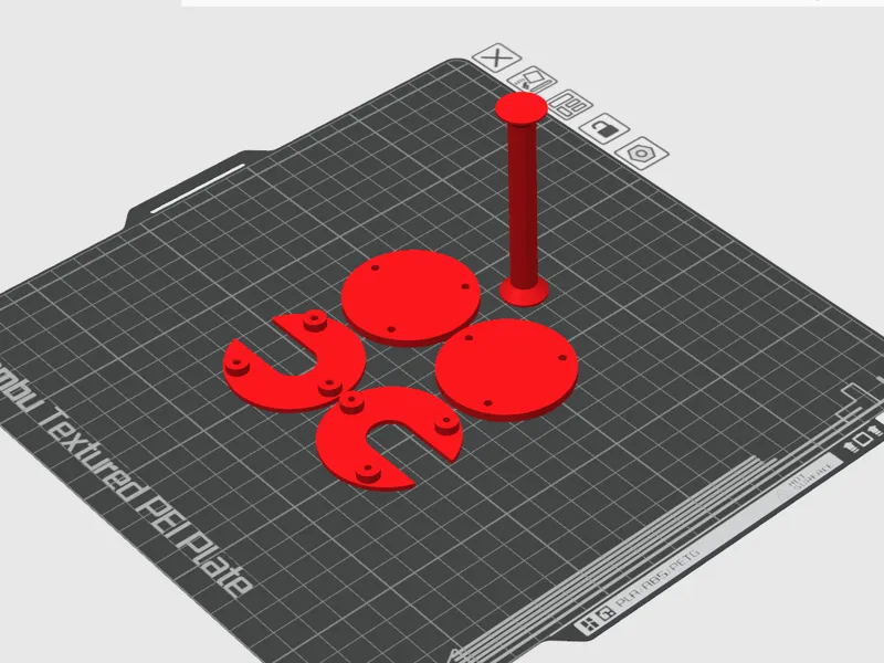 SPOOL HOLDER CEREAL CASE