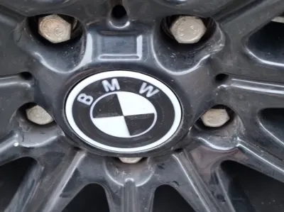 BMW rotating wheel hub caps for Style 166