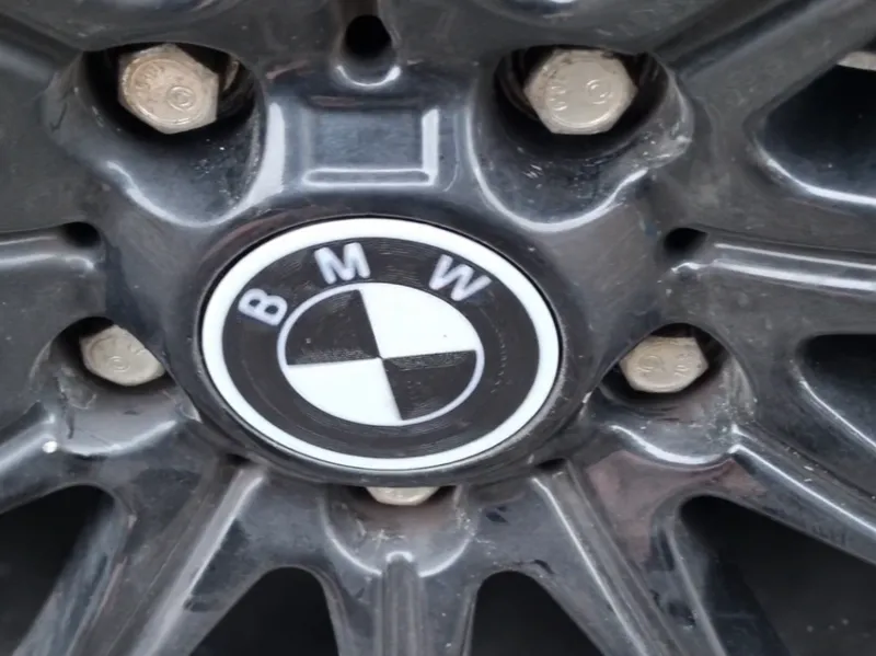 BMW rotating wheel hub caps for Style 166
