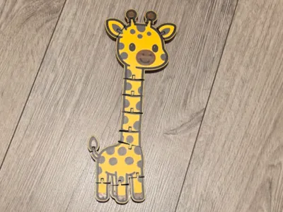 Cute flexitoy giraffe baby