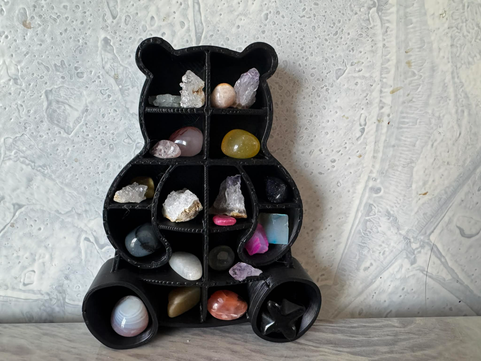 Teddy Bear shaped display shelf