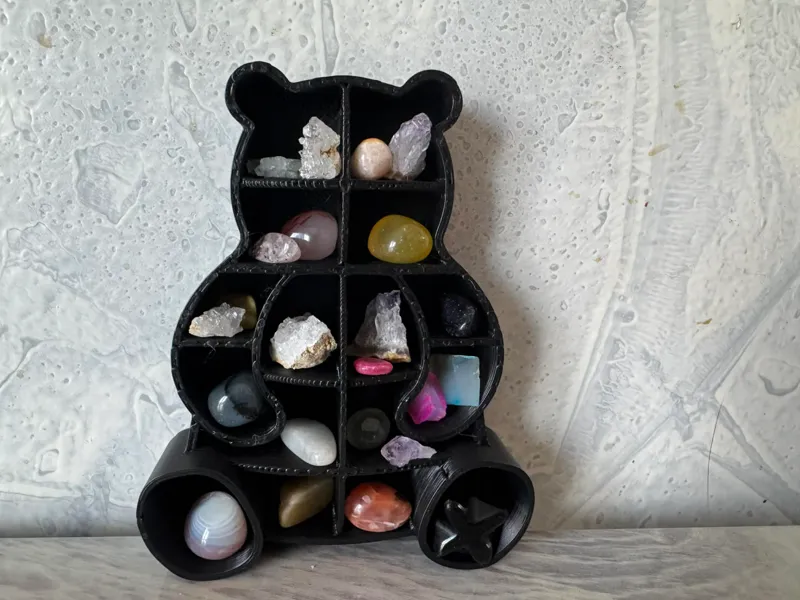Teddy Bear shaped display shelf