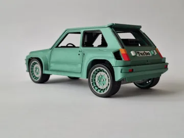 Letrero o emblema decorativo: Turbo - CyberBrick RC — vista de referencia 3