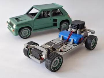 Letrero o emblema decorativo: Turbo - CyberBrick RC — vista de referencia 4