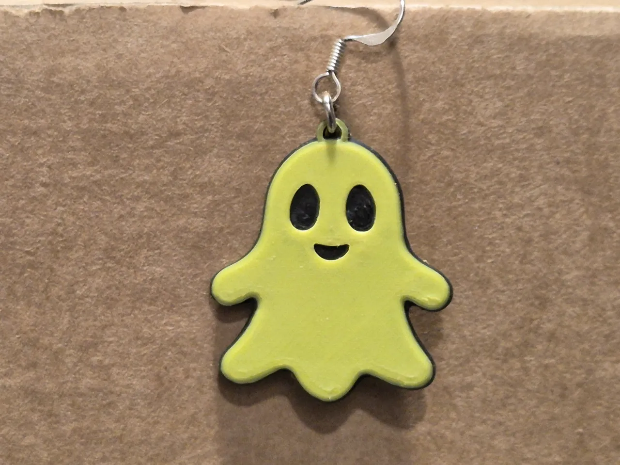 Ghost earring view 3