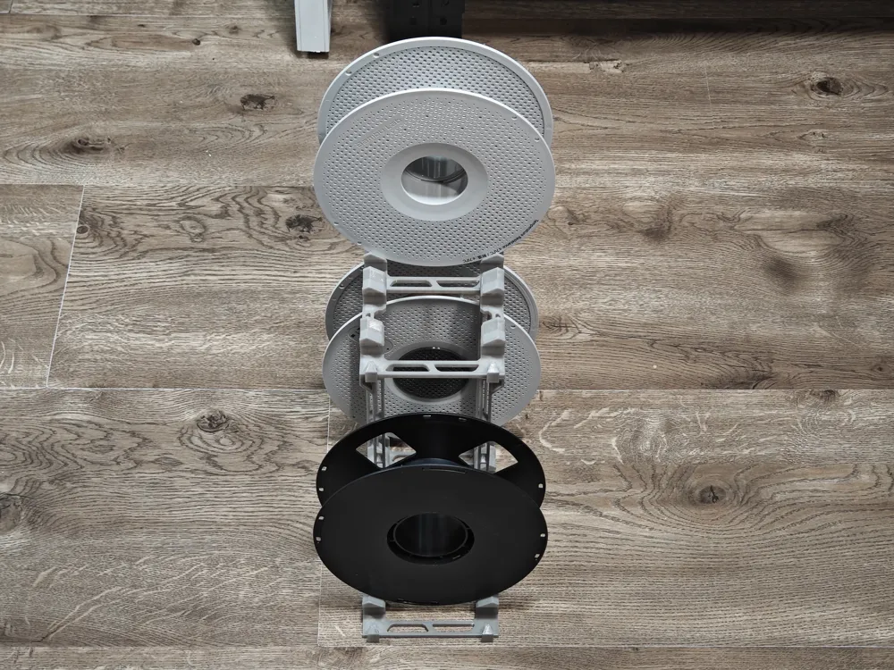 Modular Spool Rack (No Supports, Material Saving, Infinitely Stackable ...