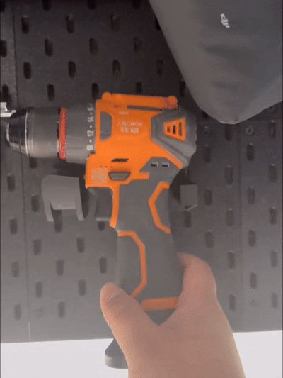 宜家洞洞板手电钻支架-Electric Drill Shelf for IKEA SKADIS