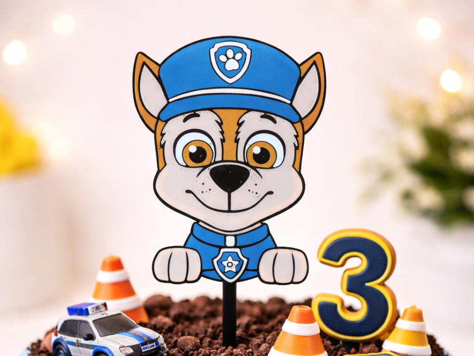 Paw Patrol - Chase - Topper