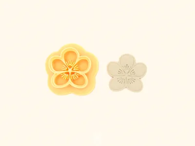 Star Flora - Polymer Clay Cutter