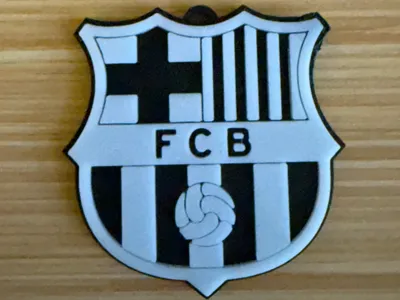 FC Barcelona Crest Key Chain