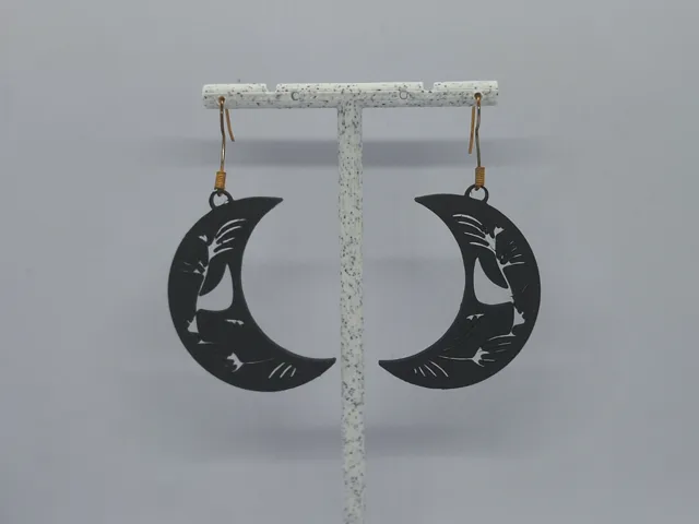 Aretes Media Luna Silvestre
