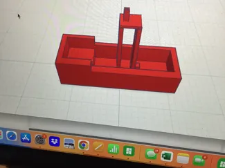 benchy but rectangle