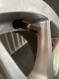 6-Sided Hex Tire Valve Cap pla 5 stk