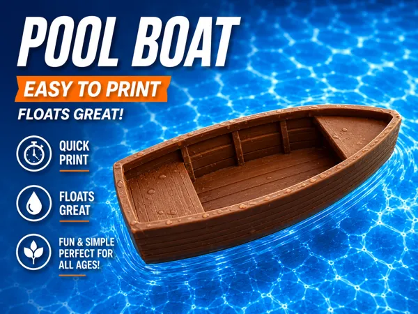 Bateau flottant pour piscine