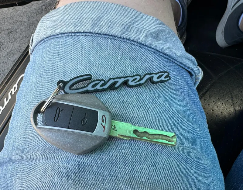 Carrera keychain
