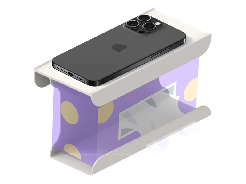 IKEA Bedframe Tissue Box Organizer