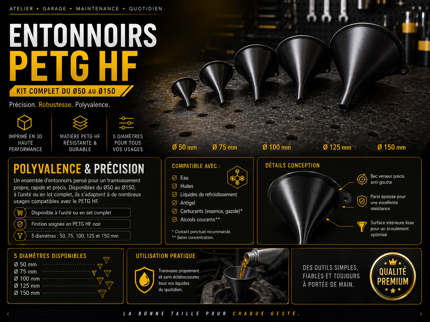 Miniatura 3 do modelo 3D Ensemble Entonnoirs 