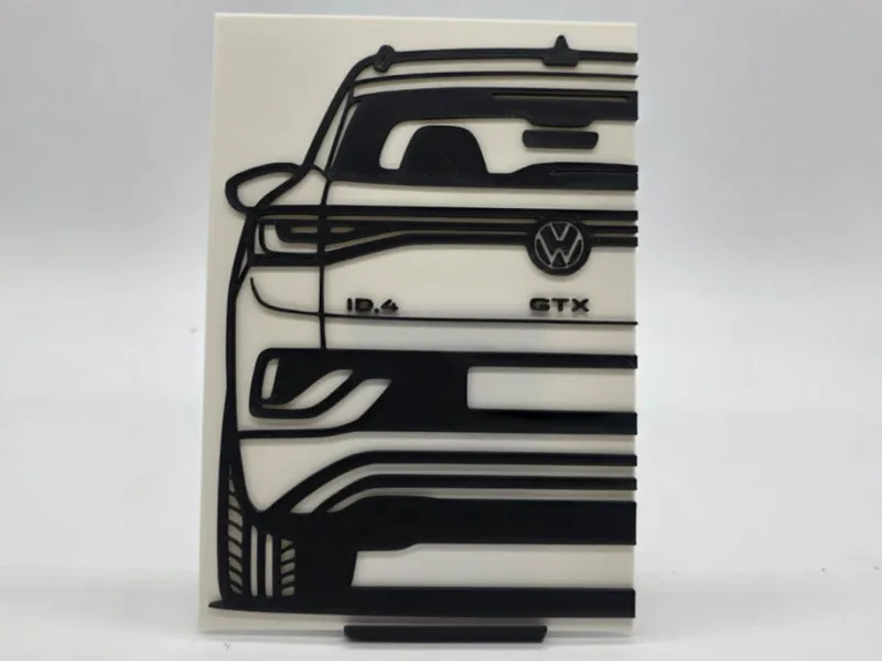 2D Wall Art VW ID4 GTX
