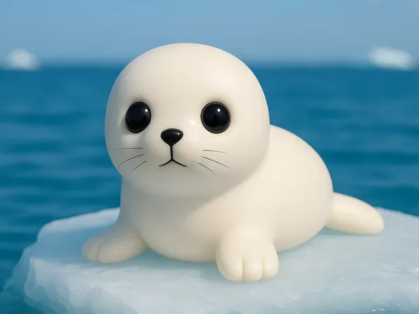 Adorable phoque