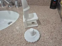Less supports, best print settings