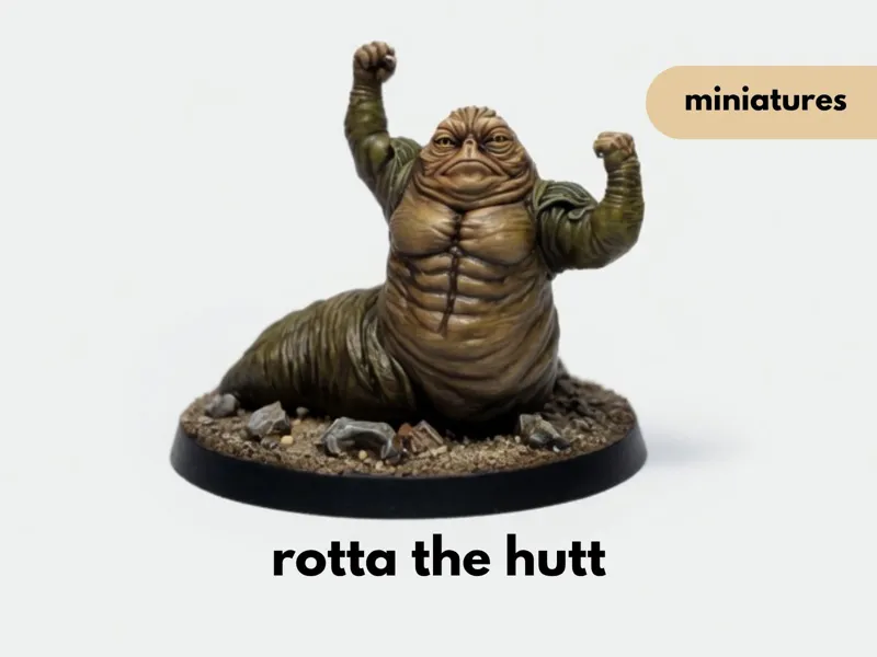Rotta the Hutt | Star Wars | Mandolorian