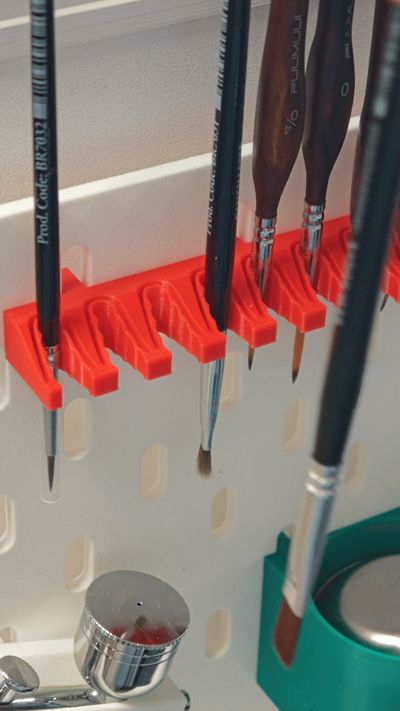 Universal Brush Holder for Skadis – 3 Sizes