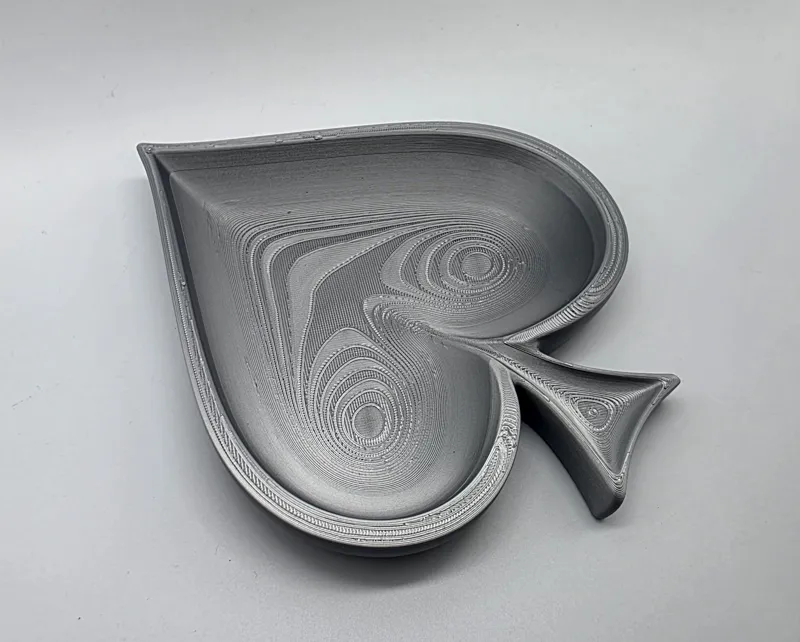Spade Dish - No Supports - Scalable
