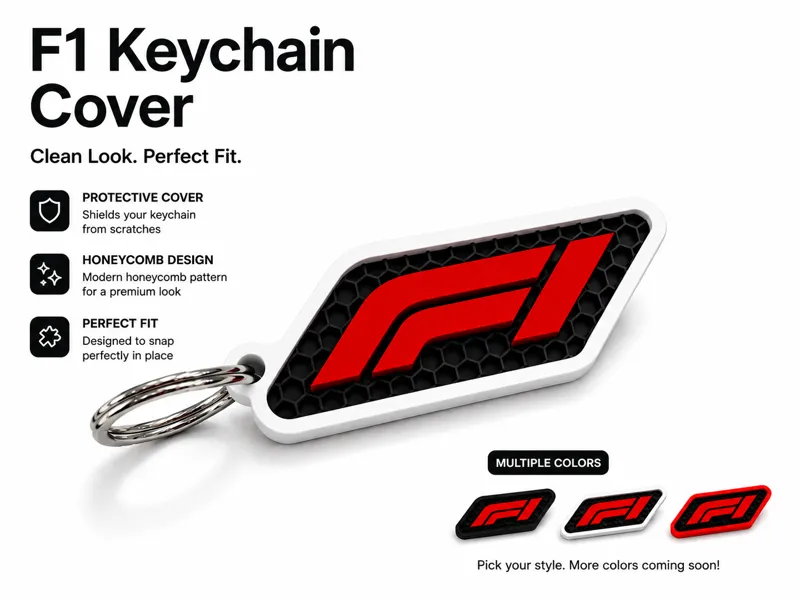 The Formula 1 Keychain