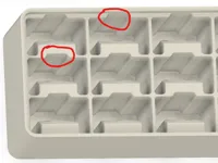 Bac Gridfinity 1x2 pour 12 cartes Arduino Nano — photo 1