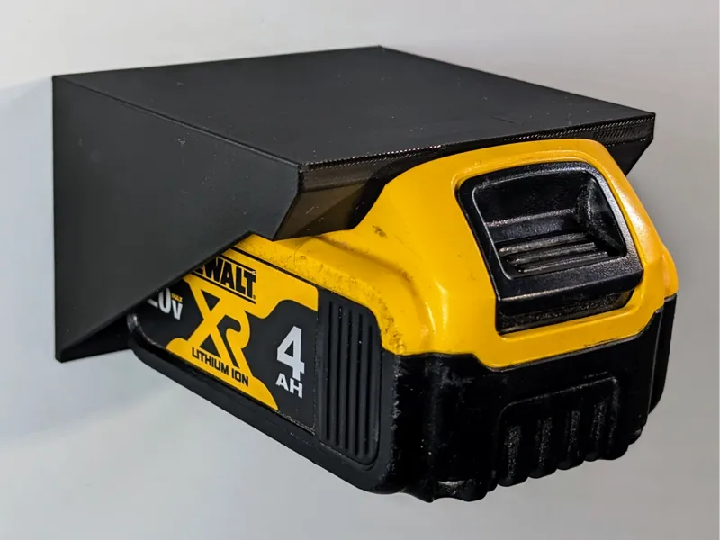 DeWALT battery wall mount