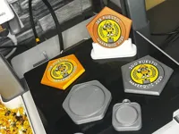 0.2mm layer, 2 walls, 10% infill