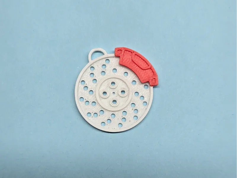 Brake Disc Keychain