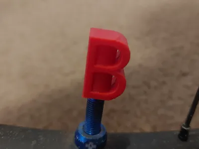 Letter B Valve Cap