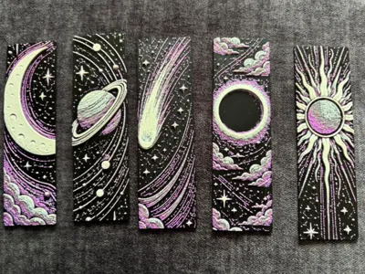 Celestial Shadows Bookmark
