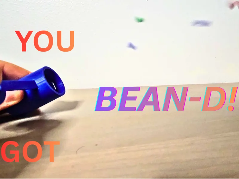 Bean Grenade/Party Popper (100% Printed!)