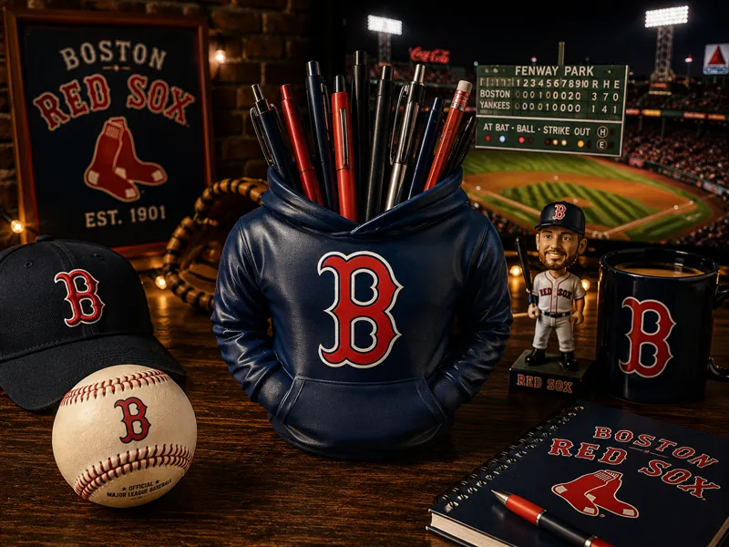 Boston Red Sox Hoodie Pen Holder