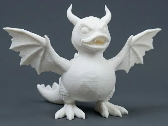 Pato Monstruo "Lienzo en Blanco"