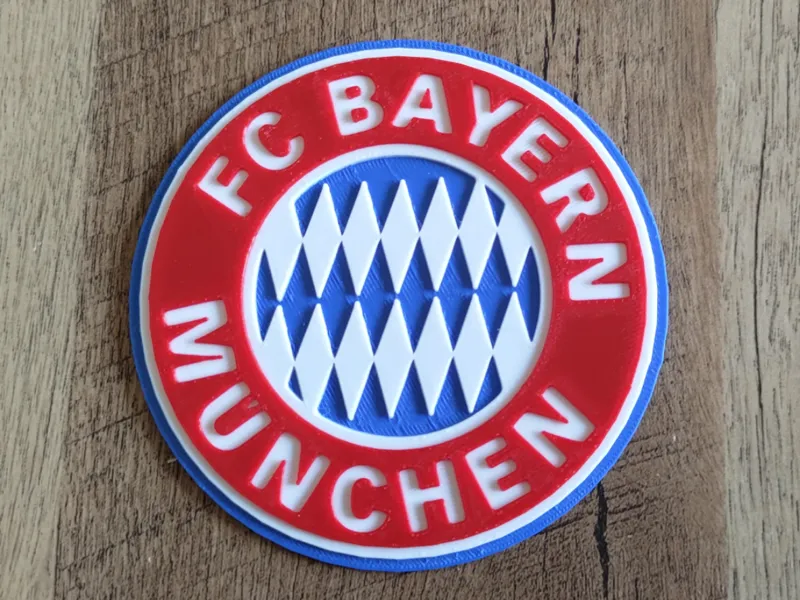 FC Bayern München Coaster/Logo