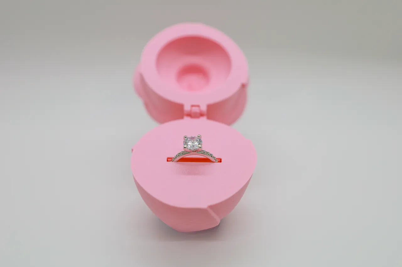 Rose Ring Box! (Print in Place) view 3