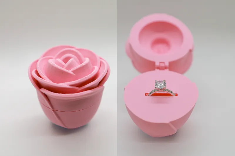 Rose Ring Box! (Print in Place)