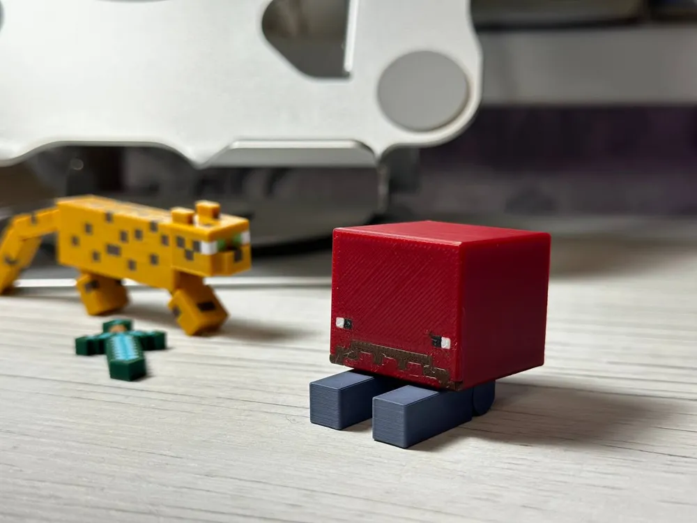 Minecraft Strider Articulated by kirimbaMakerWorld: Download Free 3D Models