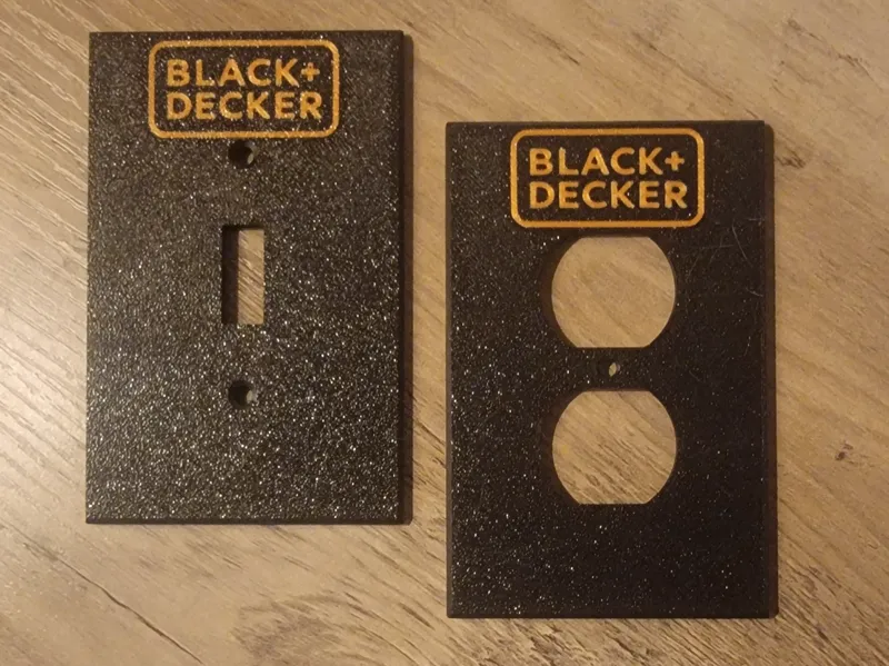 Black and Decker Plates Single + Double