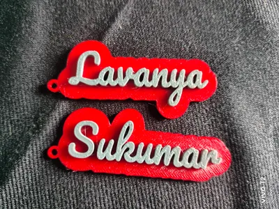 Name keychains