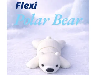 Urso Polar Flexível & Dobrável