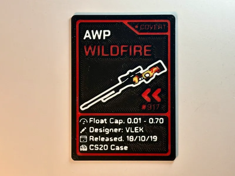 CS2 - Carte AWP Wildfire AMS