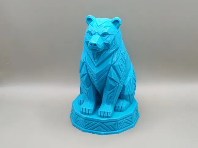 Art Deco Bear Sculpture