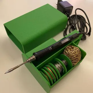 Box for Soldering Iron TS80P and accessories