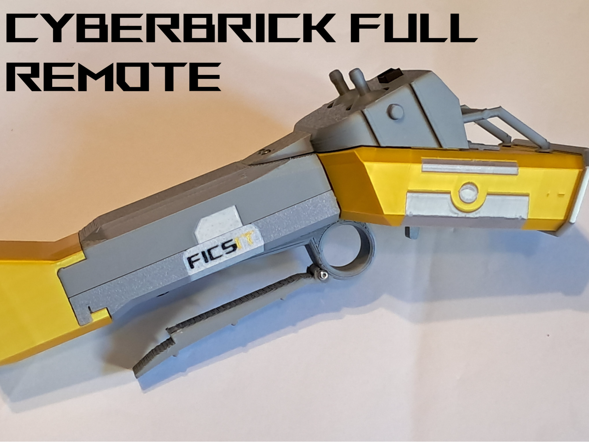 Cyberbrick full remote (inspired by Satisfactory)