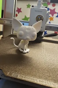 Chat Sphynx façon Funko — photo 3