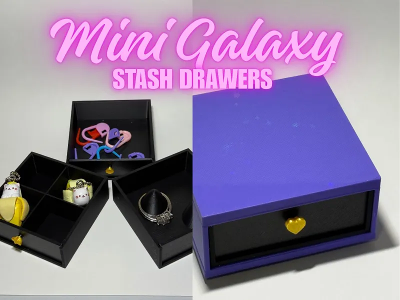 Mini Galaxy Stash Drawers